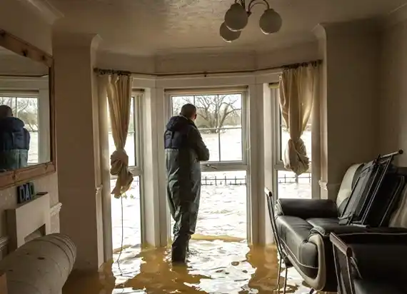 water damage restoration service Kinsey